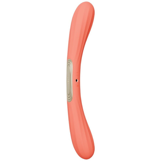 BOOMERANG VIBRADOR DE DOBLE EXTREMO ROJO CORAL LELO