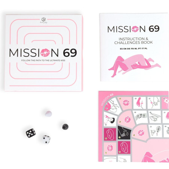 JUEGO DE MESA PARA PAREJAS "MISSION 69"