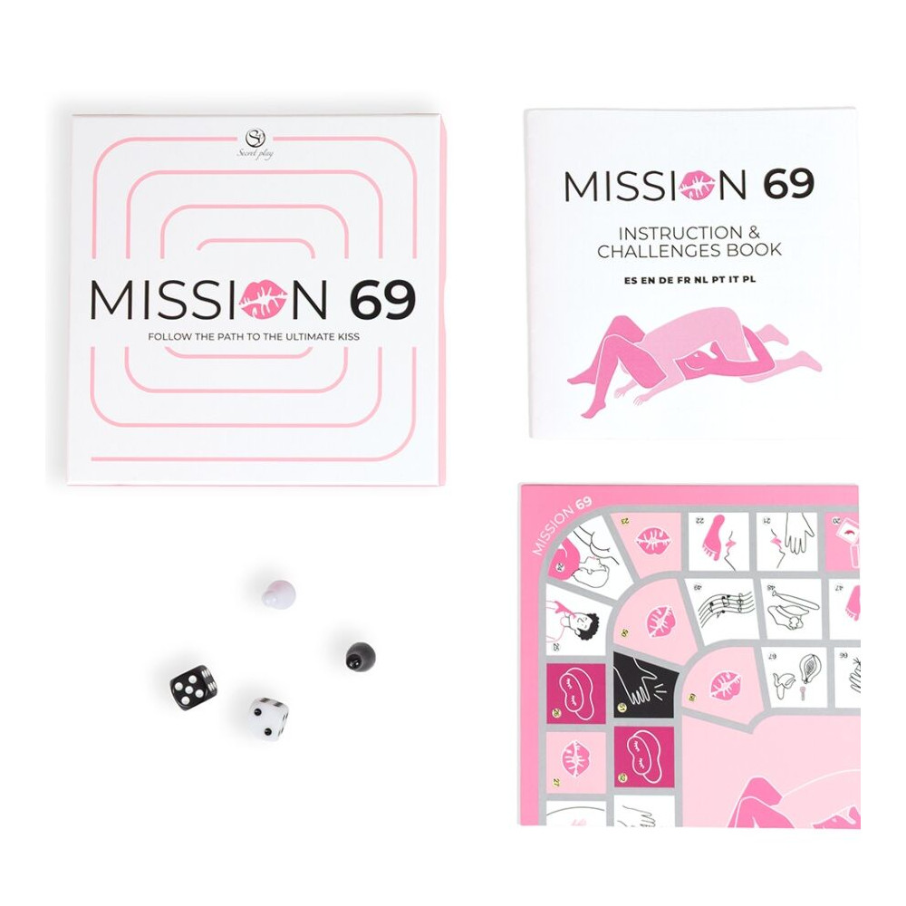 JUEGO DE MESA PARA PAREJAS "MISSION 69"
