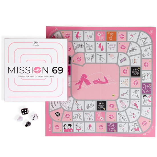 JUEGO DE MESA PARA PAREJAS "MISSION 69"