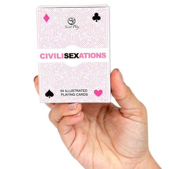 JUEGO DE CARTAS PARA PAREJAS "CIVILISEXATIONS"