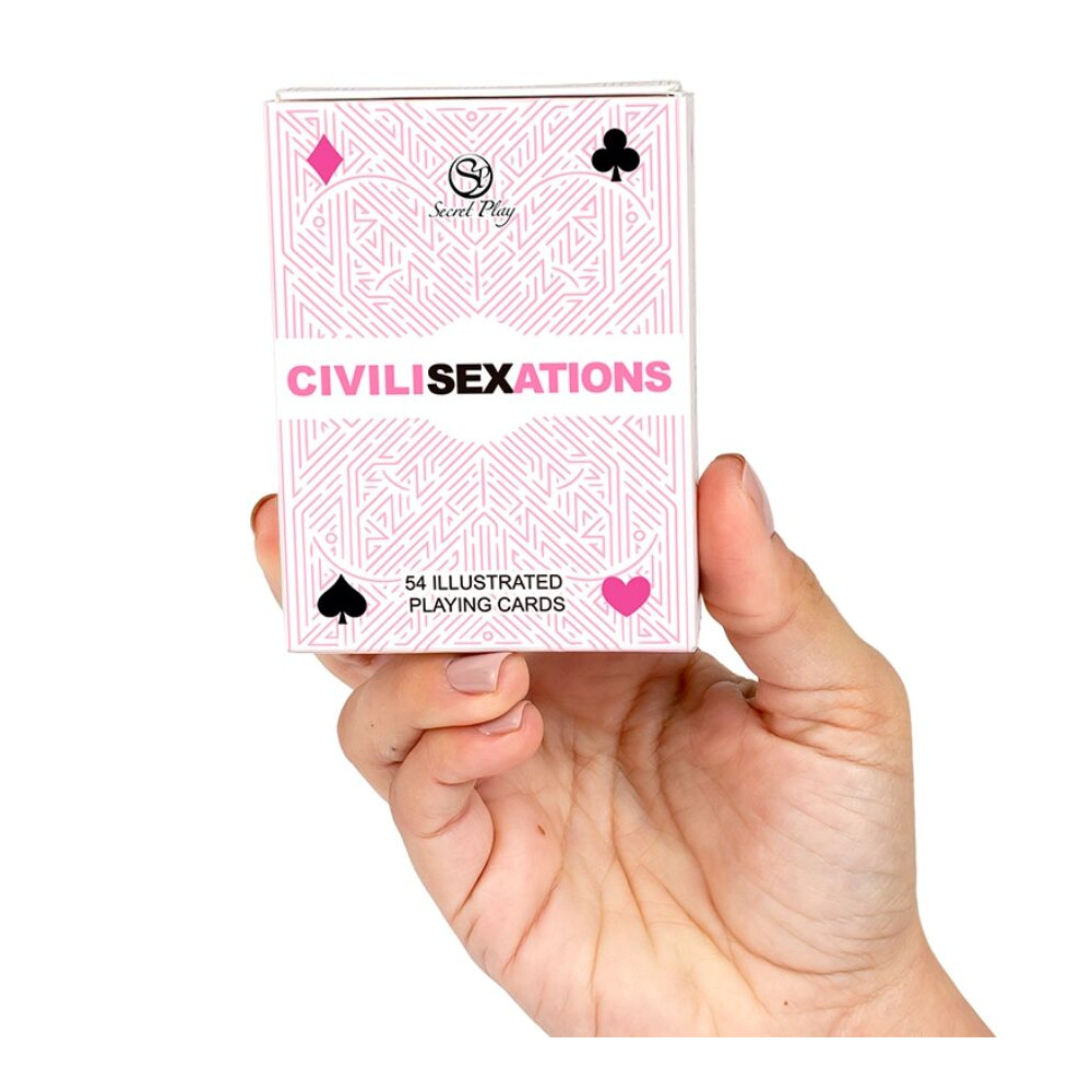 JUEGO DE CARTAS PARA PAREJAS "CIVILISEXATIONS"