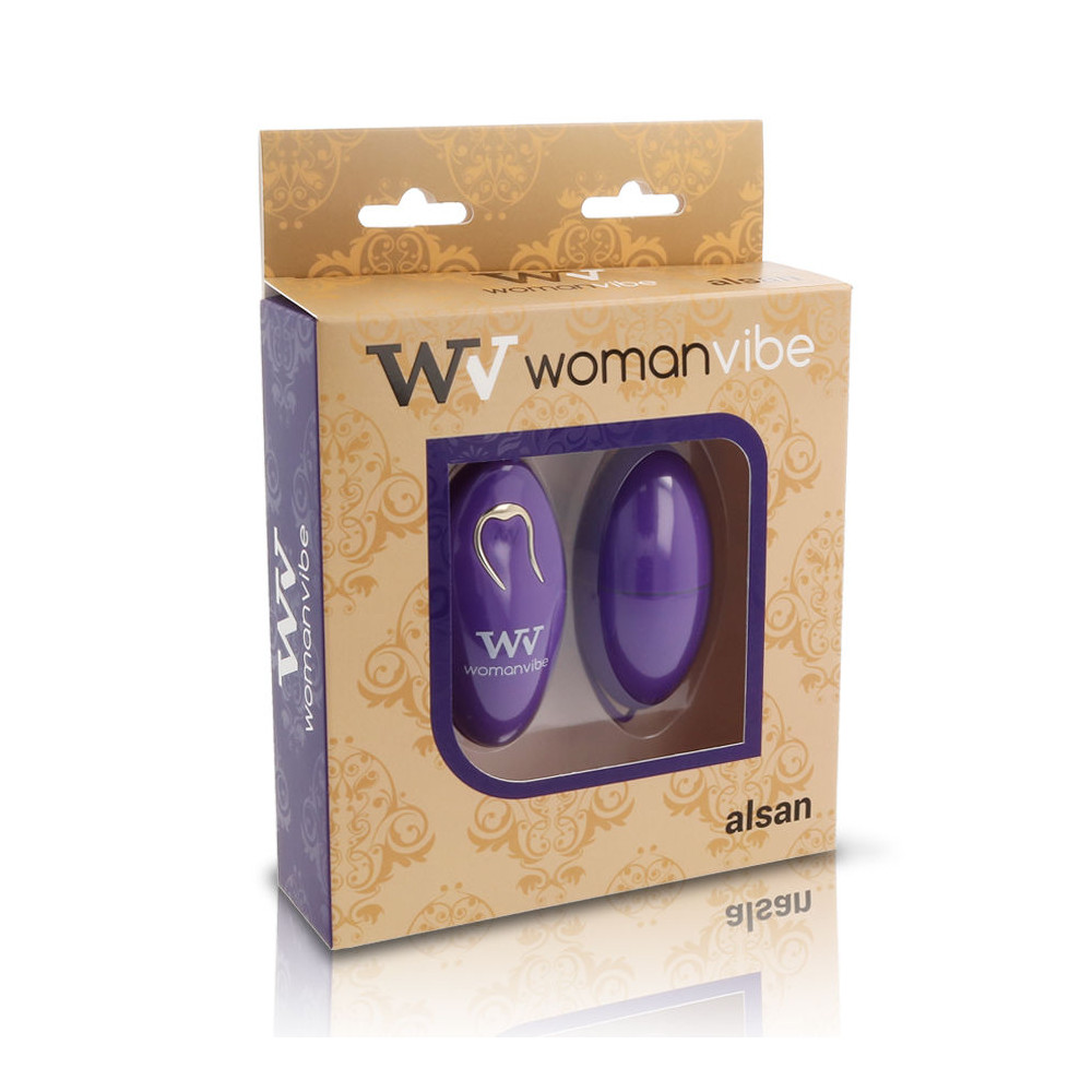 ALSAN HUEVO CONTROL REMOTO SILICONA MORADO