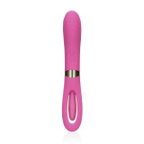 VIBRADOR DOUBLE-SIDED FLAPPING AND G-SPOT EXUBERANT PINK LOVELINE