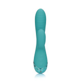 VIBRADOR CONEJO INFLABLE PEACOCK BLUE LOVELINE