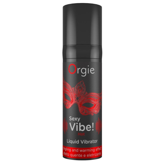 GEL CON EFECTO DE VIBRACIÓN Y CALOR SEXY VIBE 15ML ORGIE