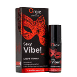 GEL CON EFECTO DE VIBRACIÓN Y CALOR SEXY VIBE 15ML ORGIE