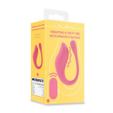 HUEVO VIBRANTE CON MANDO G-SPOT VIBE ROSA LOVELINE