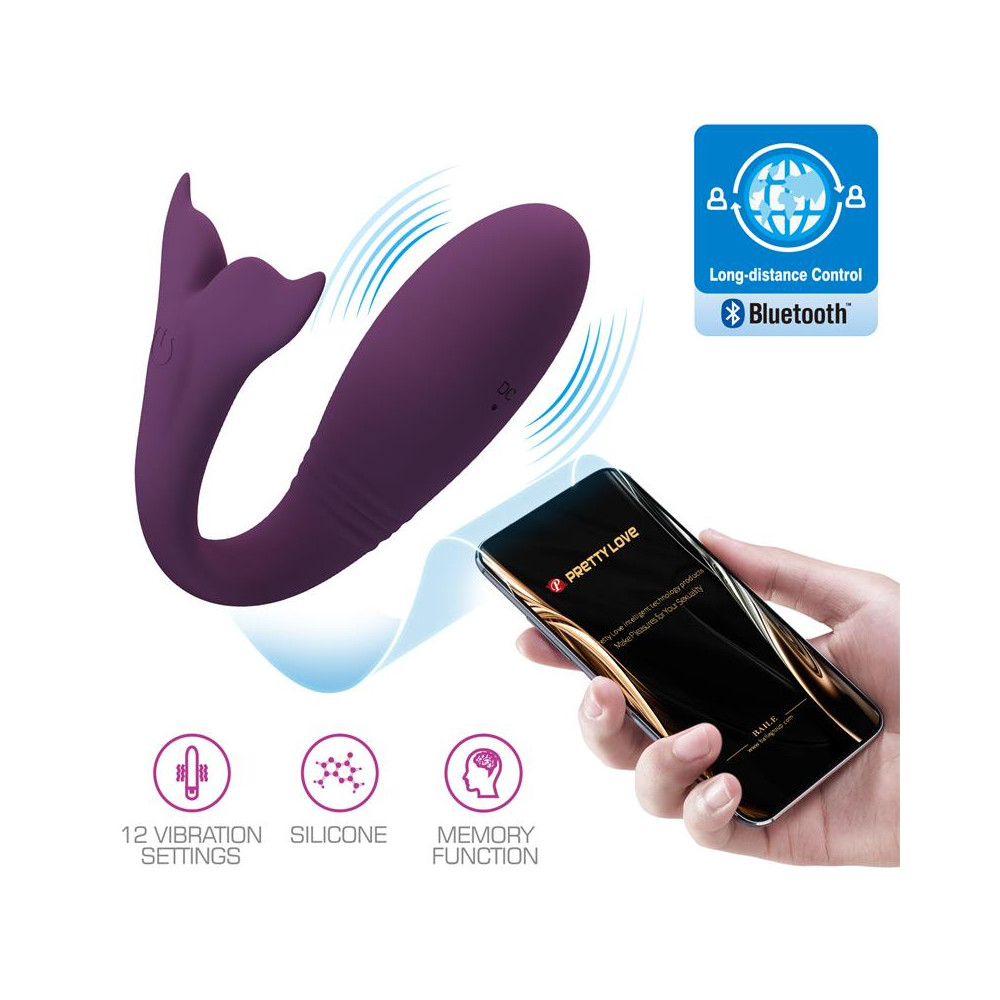 Jayleen Juguete para Parejas con APP lila