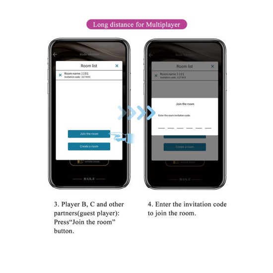 Jayleen Juguete para Parejas con APP lila