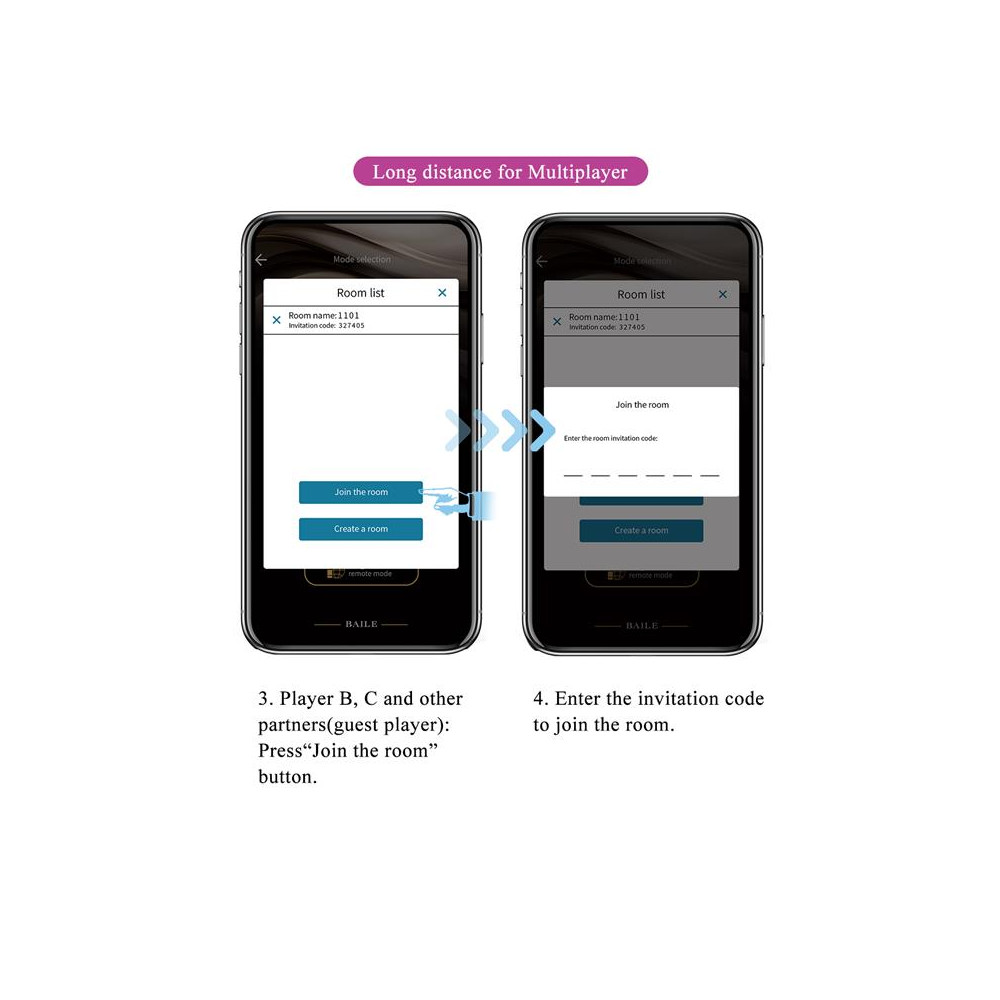 Jayleen Juguete para Parejas con APP lila