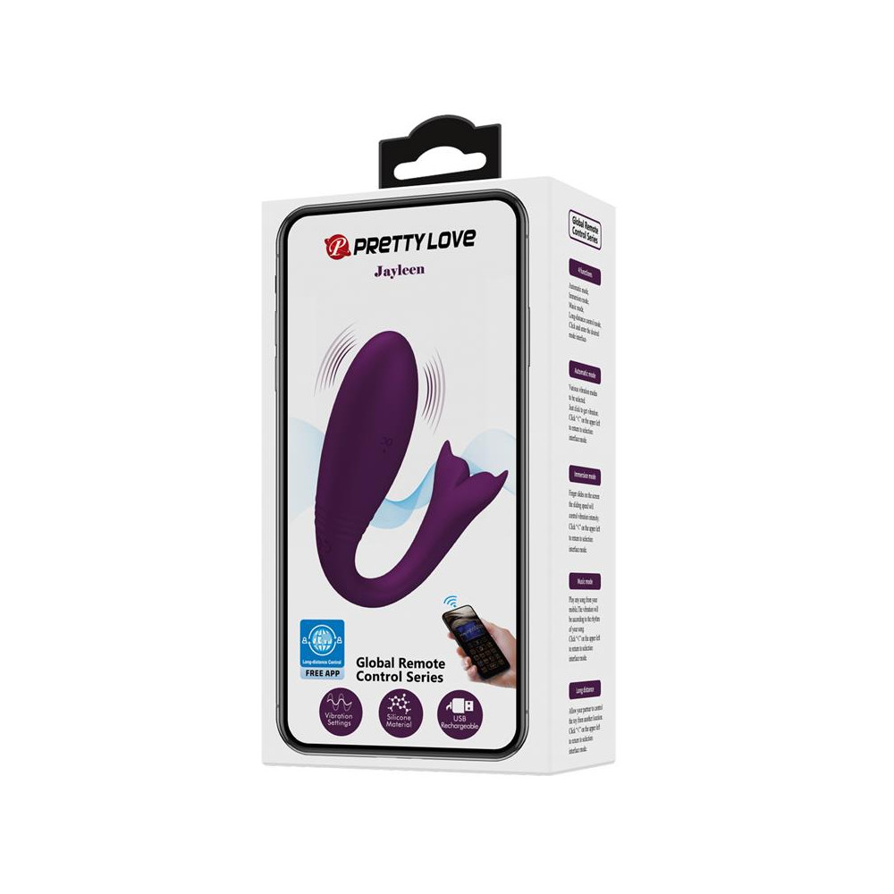 Jayleen Juguete para Parejas con APP lila