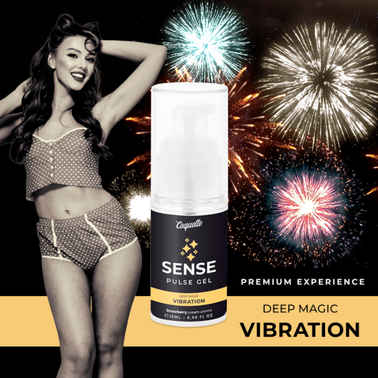 PULSE GEL FRESA VIBRACIÓN LIQUIDA PREMIUM 15ML