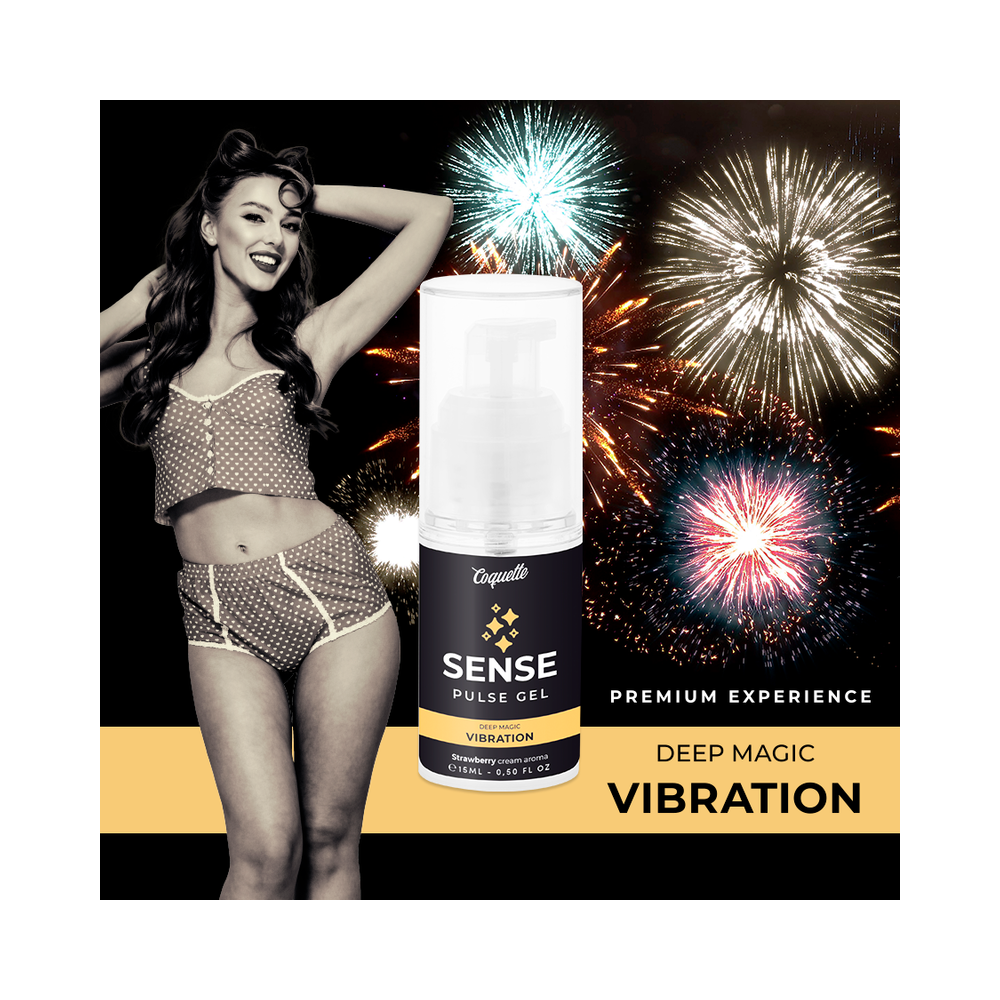 PULSE GEL FRESA VIBRACIÓN LIQUIDA PREMIUM 15ML