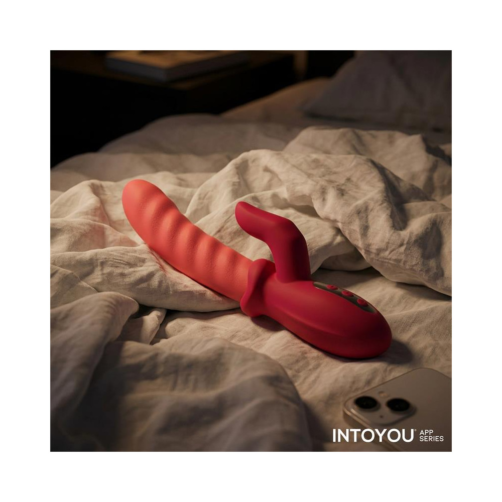 Tingly Vibrador con Finger y Movimiento Waving con APP
