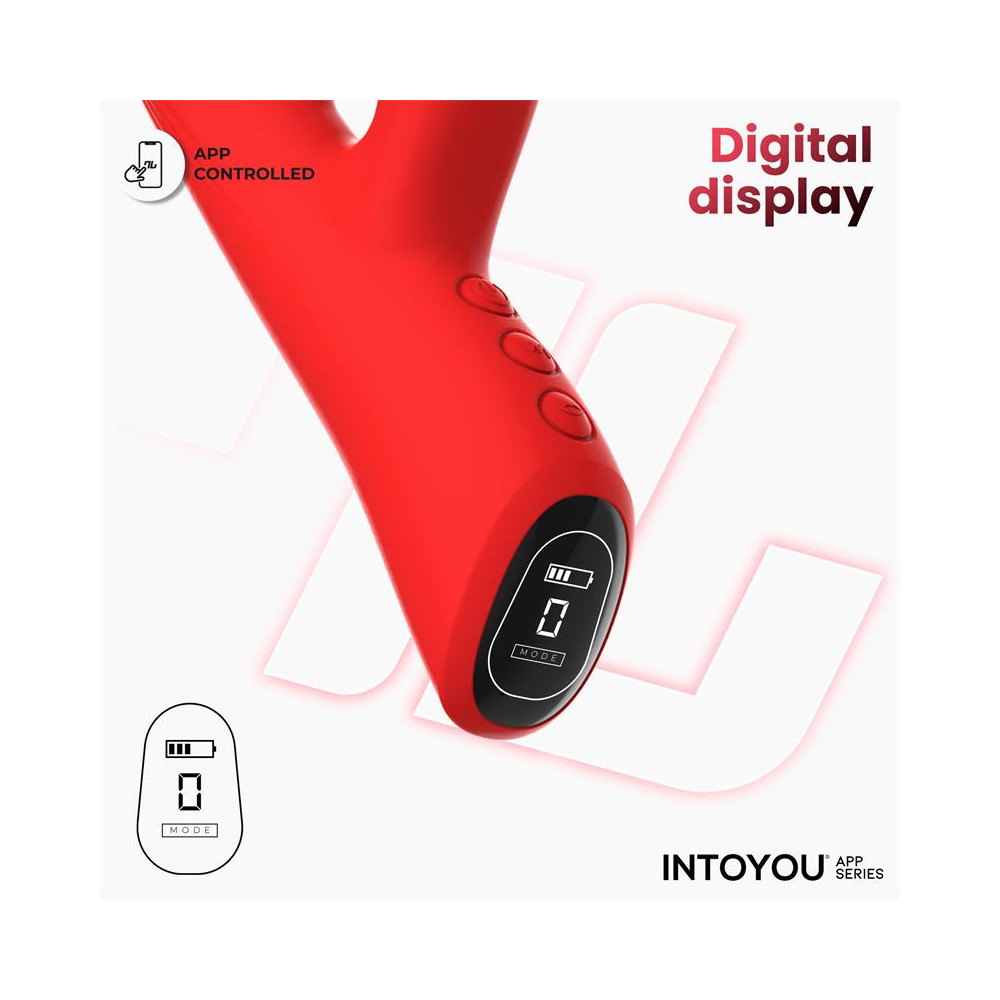 Trixy Vibrador con Tapping y Biting con App