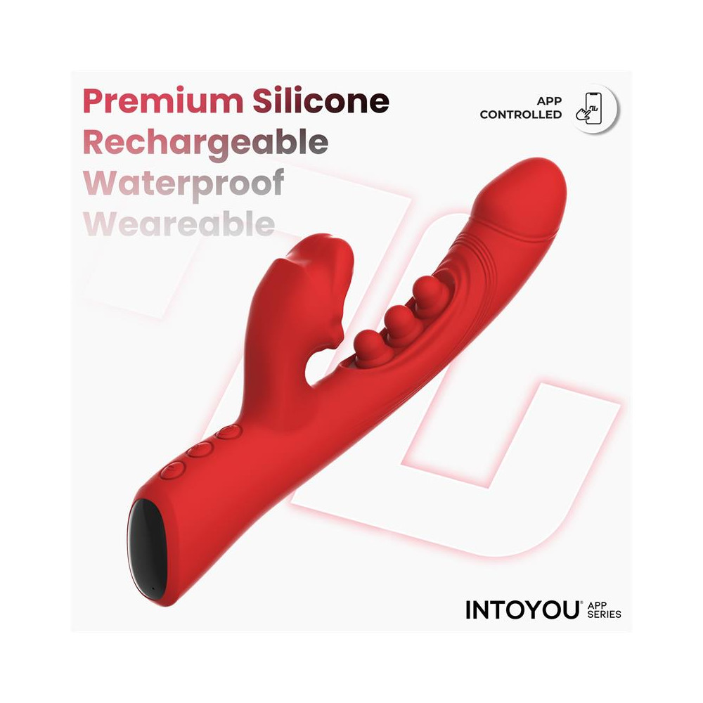 Trixy Vibrador con Tapping y Biting con App