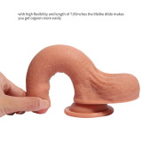 Azazel Dildo Silicona Doble Densidad 18 cm