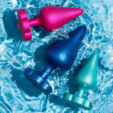 LUSTER KIT DE ENTRENAMIENTO ANAL S/M/L CON BASE EN FORMA DE FLOR