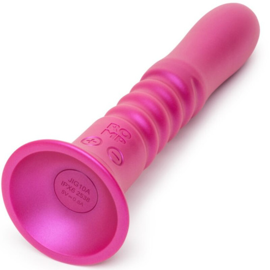 Jiggle Vibrador Up and Down con Ventosa Rosa | Kiwichi