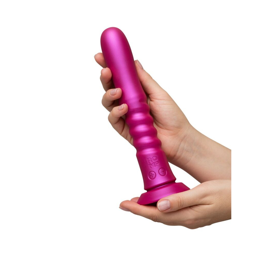Jiggle Vibrador Up and Down con Ventosa Rosa | Kiwichi