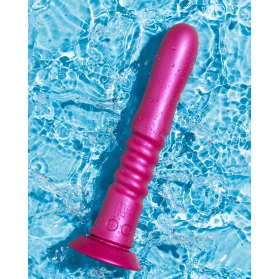 Jiggle Vibrador Up and Down con Ventosa Rosa | Kiwichi
