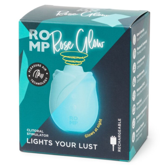 ROSE GLOW SUCCIONADOR DE CLÍTORIS BRILLANTE EN LA OSCURIDAD