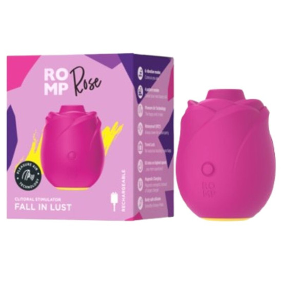 ROSE SUCCIONADOR DE CLÍTORIS FORMA ROSA