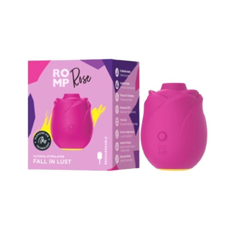 ROSE SUCCIONADOR DE CLÍTORIS FORMA ROSA