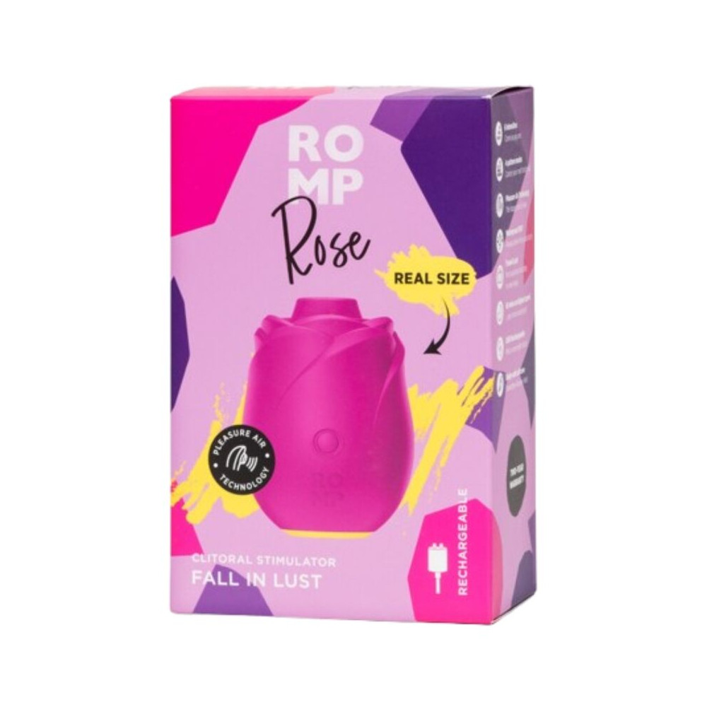 ROSE SUCCIONADOR DE CLÍTORIS FORMA ROSA
