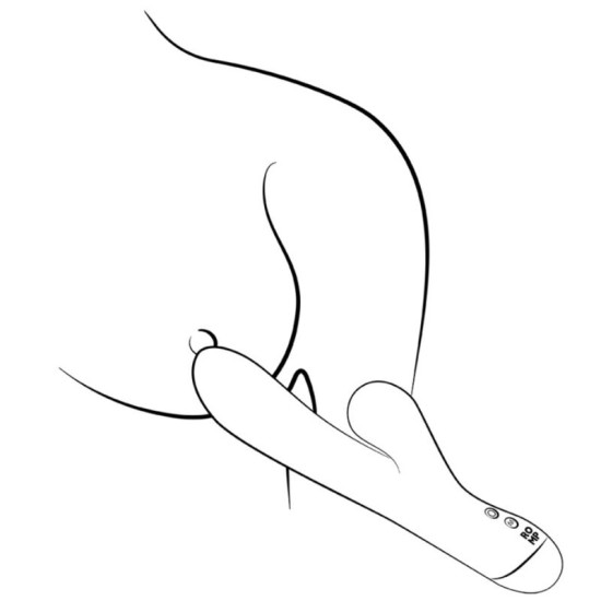 PULSE VIBRADOR RABBIT DUAL PUNTO G AZUL ELÉCTRICO