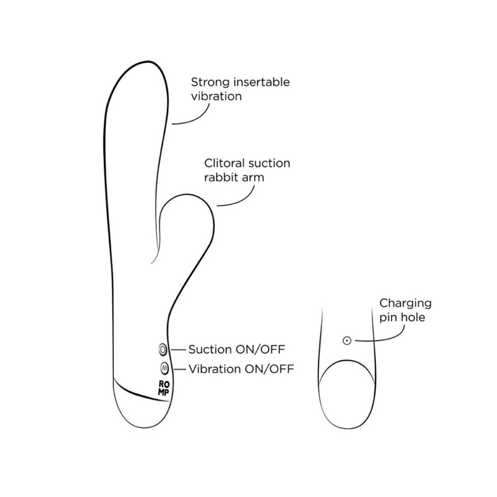 PULSE VIBRADOR RABBIT DUAL PUNTO G AZUL ELÉCTRICO