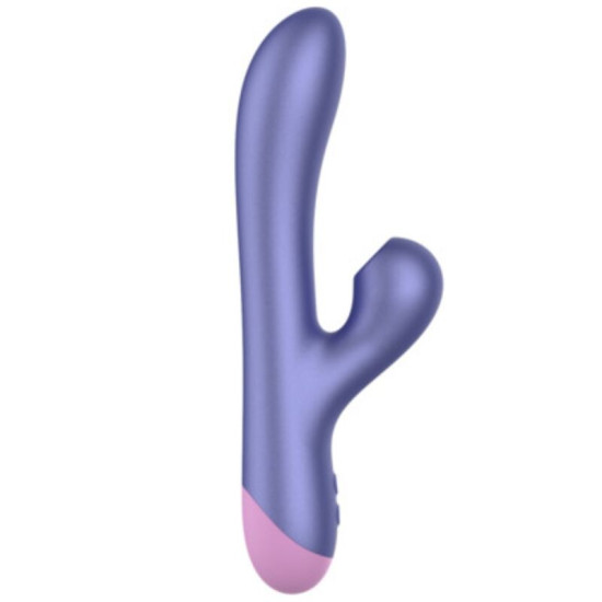 PULSE VIBRADOR RABBIT DUAL PUNTO G AZUL ELÉCTRICO