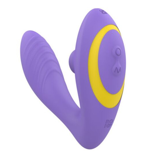 REVERB ESTIMULADOR PUNTO G Y SUCCIONADOR DE CLÍTORIS LILA