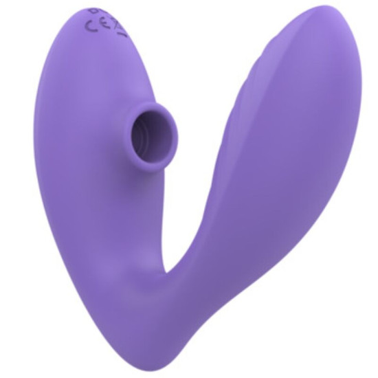 REVERB ESTIMULADOR PUNTO G Y SUCCIONADOR DE CLÍTORIS LILA