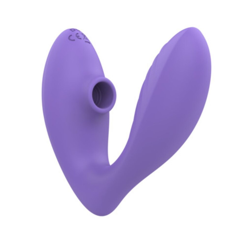 REVERB ESTIMULADOR PUNTO G Y SUCCIONADOR DE CLÍTORIS LILA