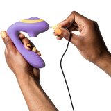 REVERB ESTIMULADOR PUNTO G Y SUCCIONADOR DE CLÍTORIS LILA