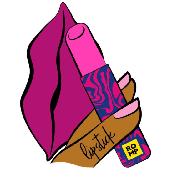 LIPSTICK ESTIMULADOR DE CLÍTORIS PINTALABIOS 7 NIVELES