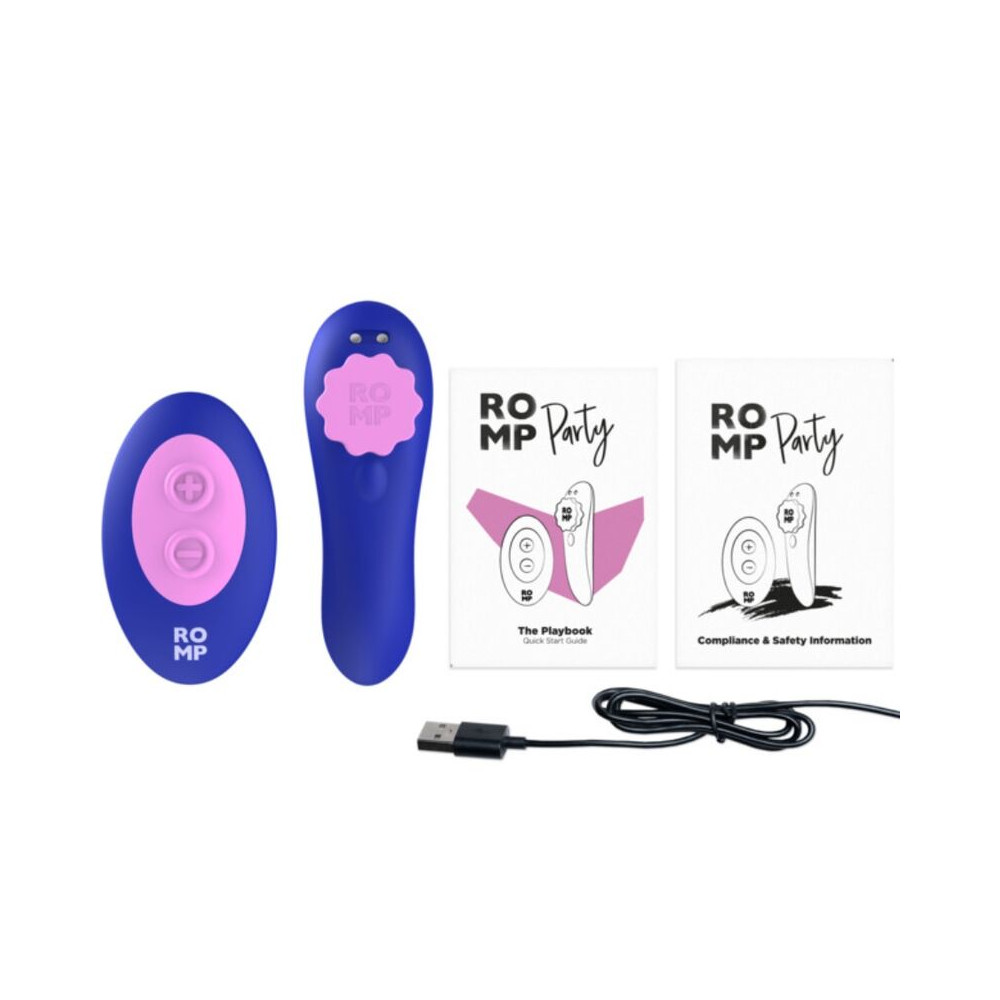 PARTY PANTIE MAGNÉTICO VIBRADOR SILICONA CONTROL REMOTO