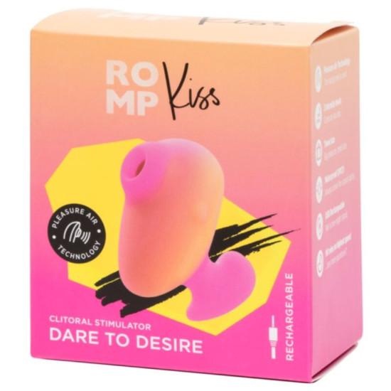 KISS SUCCIONADOR DE CLÍTORIS VIBRADOR DE DEDO RECARGABLE