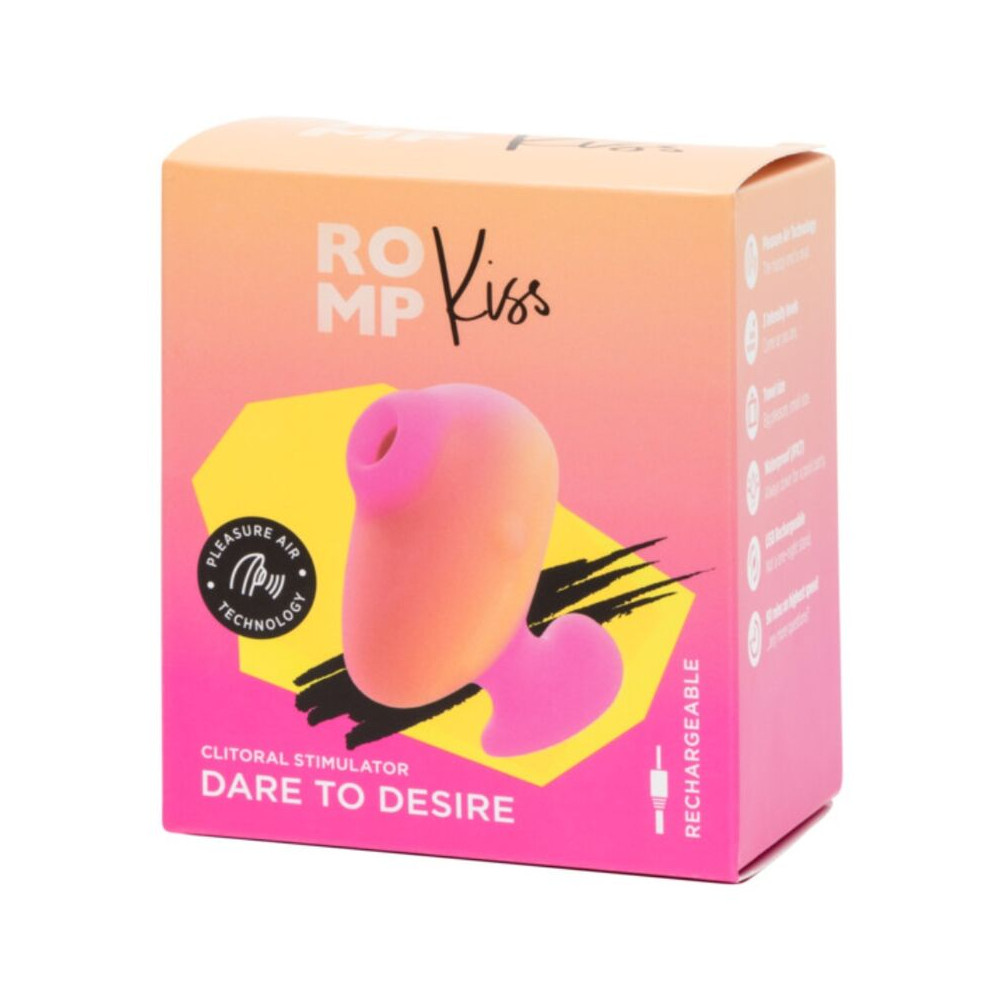 KISS SUCCIONADOR DE CLÍTORIS VIBRADOR DE DEDO RECARGABLE