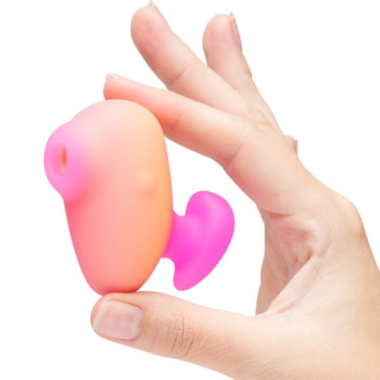 KISS SUCCIONADOR DE CLÍTORIS VIBRADOR DE DEDO RECARGABLE