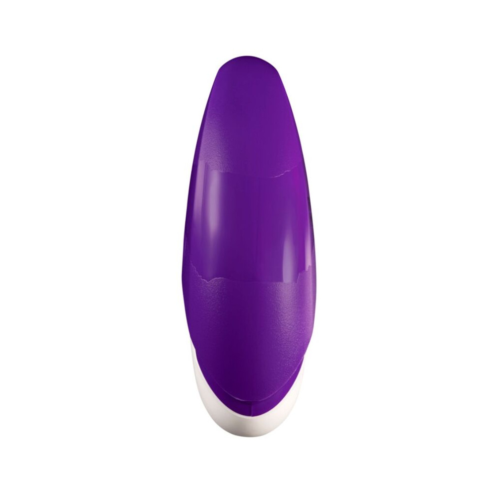 FREE ESTIMULADOR DE CLÍTORIS CON TAPA 10 NIVELES RECARGABLE MORADO