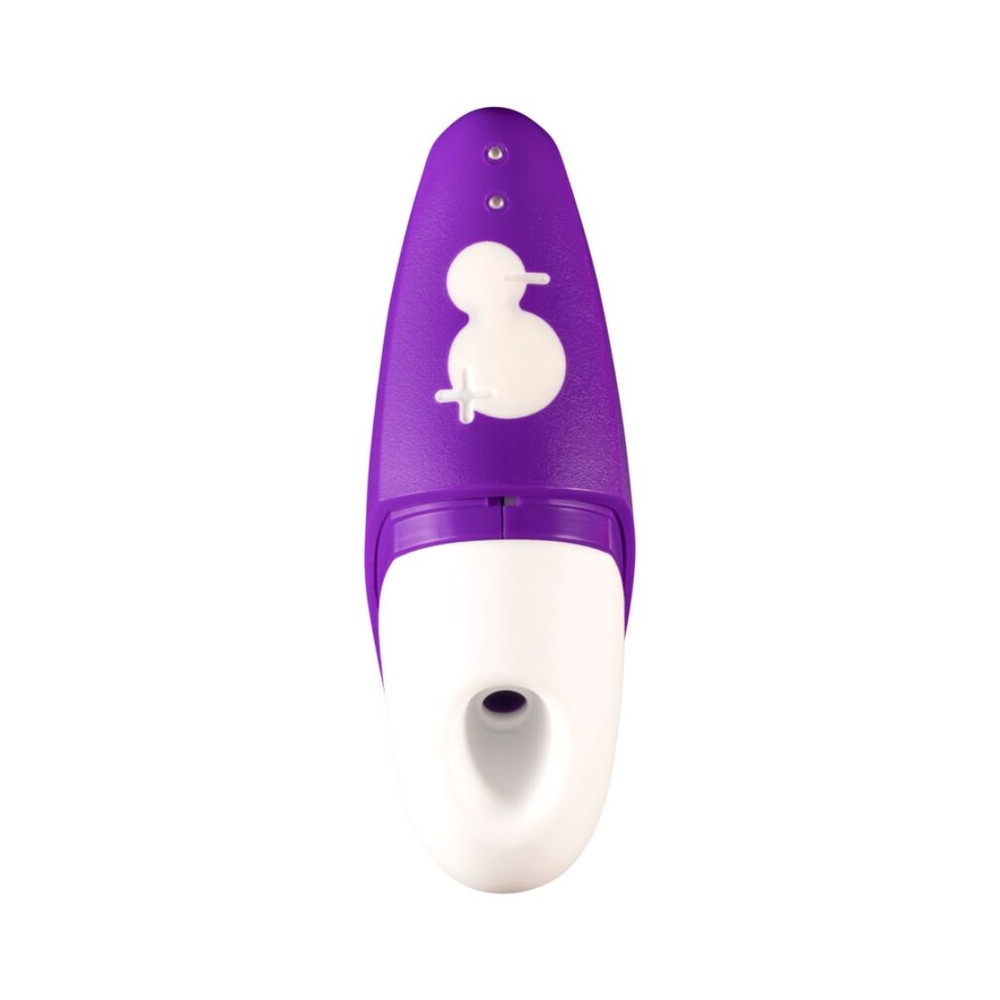 FREE ESTIMULADOR DE CLÍTORIS CON TAPA 10 NIVELES RECARGABLE MORADO