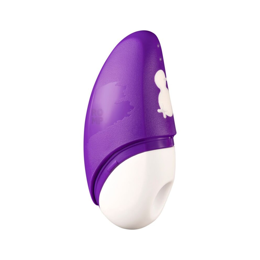 FREE ESTIMULADOR DE CLÍTORIS CON TAPA 10 NIVELES RECARGABLE MORADO