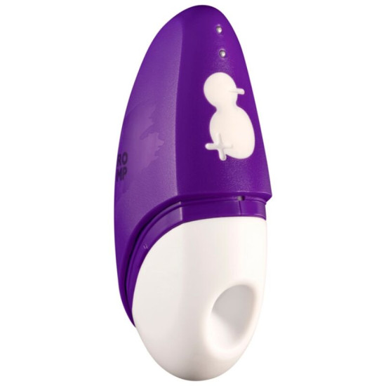 FREE ESTIMULADOR DE CLÍTORIS CON TAPA 10 NIVELES RECARGABLE MORADO