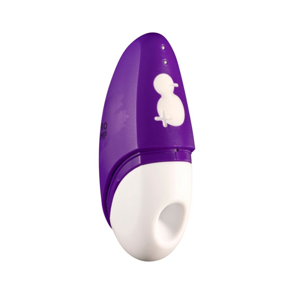 FREE ESTIMULADOR DE CLÍTORIS CON TAPA 10 NIVELES RECARGABLE MORADO