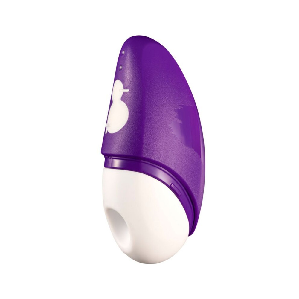 FREE ESTIMULADOR DE CLÍTORIS CON TAPA 10 NIVELES RECARGABLE MORADO