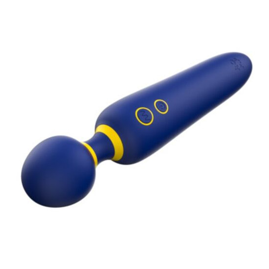 FLIP VIBRADOR WAND SILENCIOSO 10 MODOS AZUL