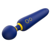 FLIP VIBRADOR WAND SILENCIOSO 10 MODOS AZUL